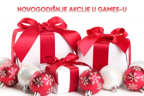 GameS Novogodišnje akcije - Sezona poklona