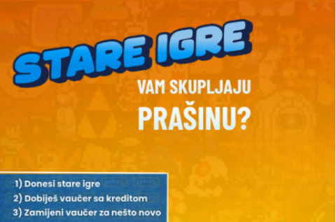 Otkup korišćenih igara u GameS-u