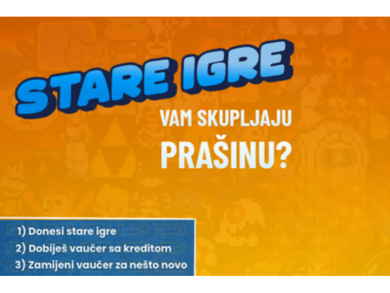 Otkup korišćenih igara u GameS-u