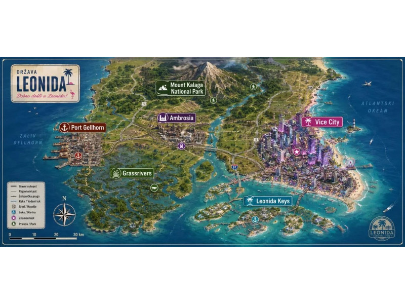 GTA 6 Mapa
