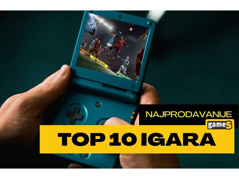 Šta ste najviše kupovali prošle nedelje u Games radnjama?