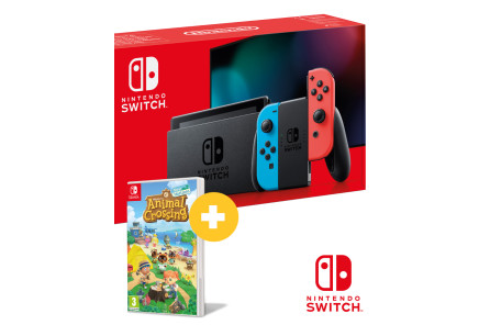 Konzola Nintendo Switch (Red and Blue Joy-Con) + Animal Crossing