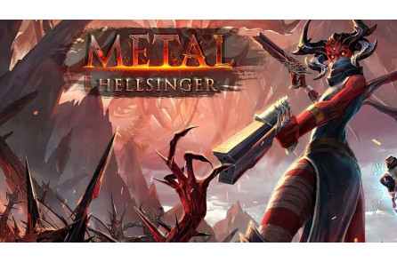 Metal: Hellsinger – recenzija: Zaigraj u ritmu metal muzike