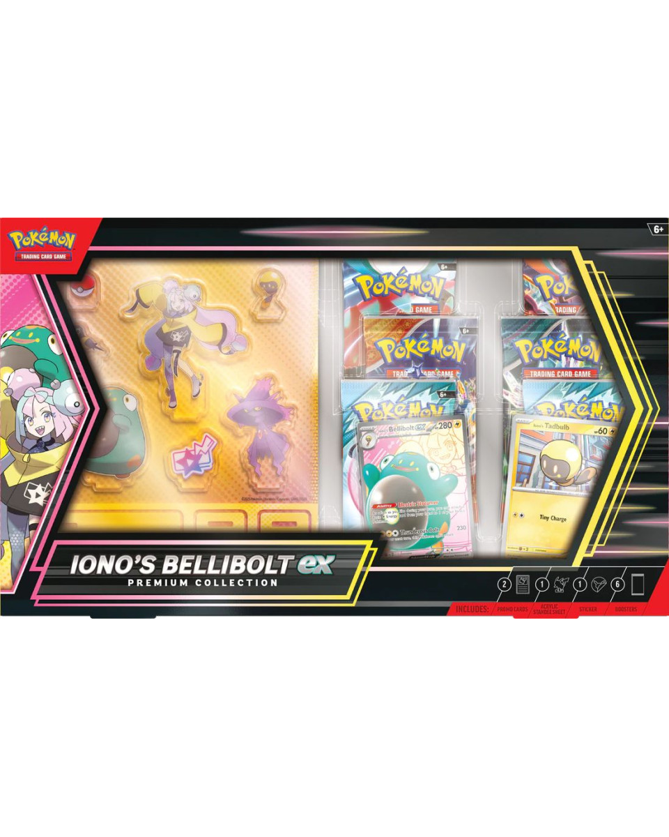 Društvena igra - Pokemon - TCG Iono's Bellibolt ex Premium Collection 