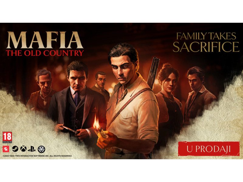 Mafia The Old Country na vrhu prodaje