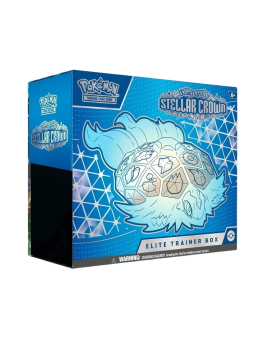 Board Game - Pokemon - TCG Scarlet & Violet 7 - Stellar Crown - Elite Trainer Bo 