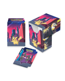 Ultra Pro Full View Deck Box TCG Pokemon - Shimmering Skyline ft. Pikachu 
