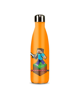 Boca Paladone Minecraft - Metal Water Bottle V2 