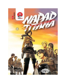 Manga Strip Attack on Titan - Napad Titana - 4 