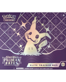 Board Game - Pokemon - Scarlet & Violet - Paldean Fates - Elite Trainer Box 
