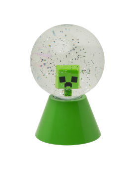 Lampa Snow Globe Paladone - Minecraft LED Glitter Ball 