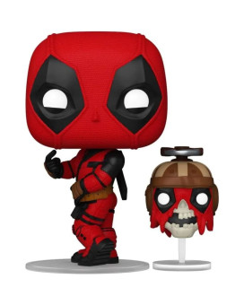 Bobble Figure Marvel - Deadpool & Wolverine POP! - Wolverine With Headpool 