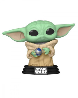 Bobble Figure Star Wars: Book Of Boba Fett Pop! - Grogu With Armor 