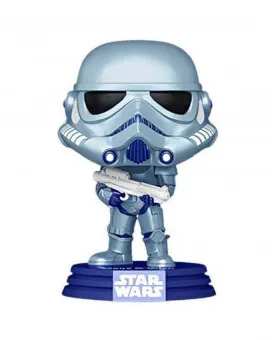 Bobble Figure Star Wars POP! - Stormtrooper (Metallic) - Pops! Special Edition 