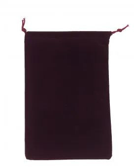 Dice Bag Chessex - Suedecloth L - Burgundy 