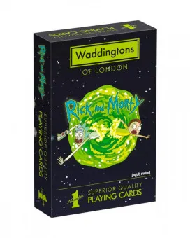 Karte Waddingtons No. 1 - Rick and Morty - Playing Cards 