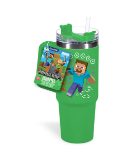 Termos šolja Paladone Minecraft - Green Travel Mug 