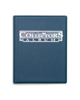 Ultra Pro 4 Pocket Collectros Portfolio - Blue 