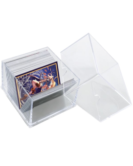 Ultra Pro 2 Piece 100+ Conut Card Box - Clear 