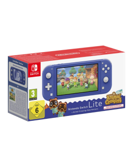 Konzola Nintendo Switch Lite - Blue + Animal Crossing 