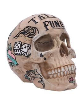 Kasica (Bank) Skull Tattoo 