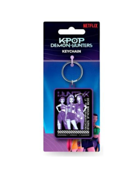 Privezak Pyramid - KPop Demon Hunters - Huntrix Group Keychain 