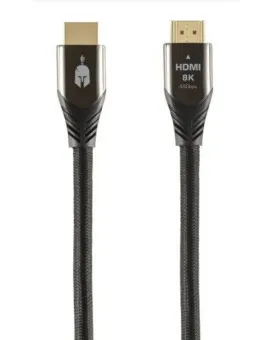 HDMI Cable Spartan Gear 2.1 8K 1.5m - Zinc Alloy with Gold Plated Plugs 