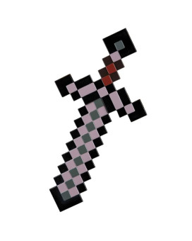 Replica Minecraft - Nether Sword - Black 