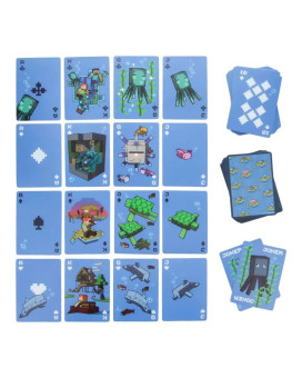Karte Paladone - Minecraft - Waterproof Playing Cards 