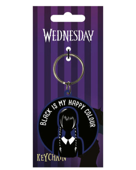 Privezak Wednesday - Black Is My Happy Colour 