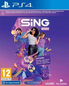 PS4 Let's Sing 2024 + 2 Mikrofona 
