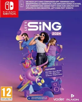 Switch Let's Sing 2024 + 2 Mikrofona 
