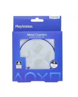 Podmetači za čaše Playstation 5 - Metal Coasters 