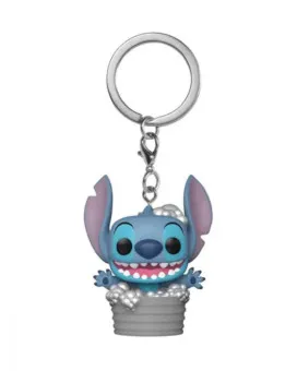 Privezak Pocket POP! - Disney - Lilo & Stitch - Stitch in Bathtub 
