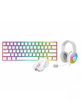 Redragon Combo 3 in 1 - S129W - White 