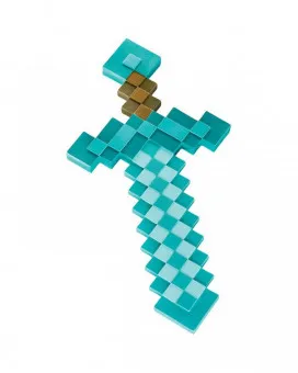 Replica Minecraft - Diamond Sword - Plastic 