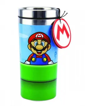 Čaša Paladone Super Mario - Warp Pipe - Travel Mug 