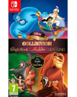 Switch Disney Classic Games - Collection - The Jungle Book, Aladdin & The Lion K 