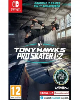 Switch Tony Hawk’s Pro Skater 1 and 2 