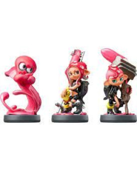 Amiibo Splatoon 3 - 3 In 1 - Octoline Boy / Octopus / Girl 