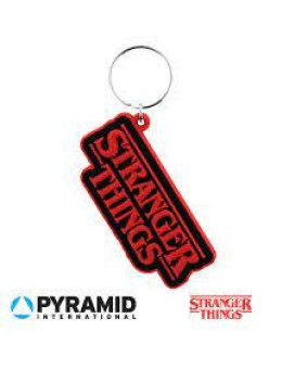 Privezak Stranger Things - Logo - Rubber Keychain 