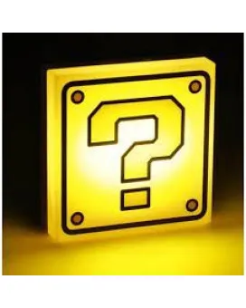 Lampa Paladone Super Mario Bros - Question Block Night Light 