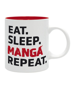 Šolja Manga - Eat, Sleep, MANGA , Repeat. 