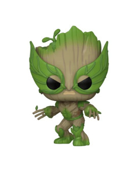 Bobble Figure Marvel - I Am Groot POP! - Groot As Wolverine 