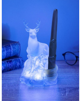 Lampa Paladone - Harry Potter - Patronus Light with Wand Remote Control 
