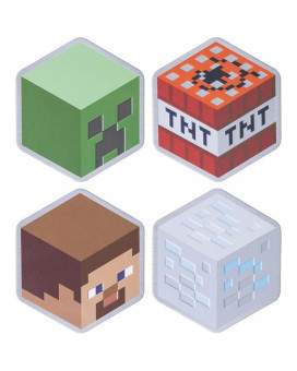 Podmetači za čaše Paladone - Minecraft Metal Coasters 