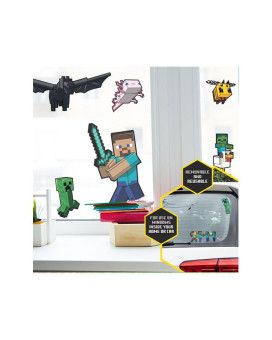 Nalepnice Paladone - Minecraft Window Cling Decals 
