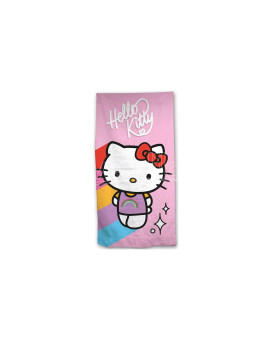 Peškir Aymax - Hello Kitty - Rainbow 70x140cm 