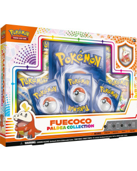 Board Game - Pokemon TCG - Paldea Collection Sprigatito/Fuecoco/Quaxly 