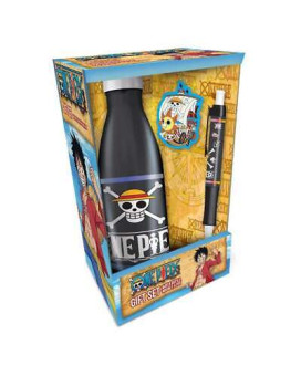 Gift Set - One Piece - Termos & Magnet & Olovka 